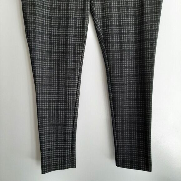 PENNINGTONS Universal Fit Savvy Slim Leg Pull-on Stretch Plaid Pants Sz X / 14 - Picture 4 of 11